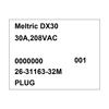 Meltric 26-31163-32M PLUG 26-31163-32M
